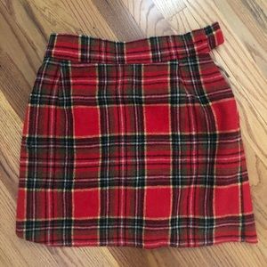 Vivienne Westwood XS Plaid Schoolgirl miniskirt